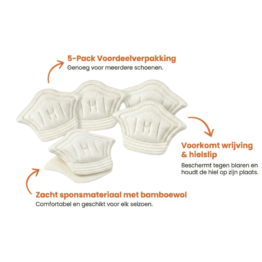 Foamr® - Comfort Hielstickers voor Sneakers (5 Stuks) - Foamr NL