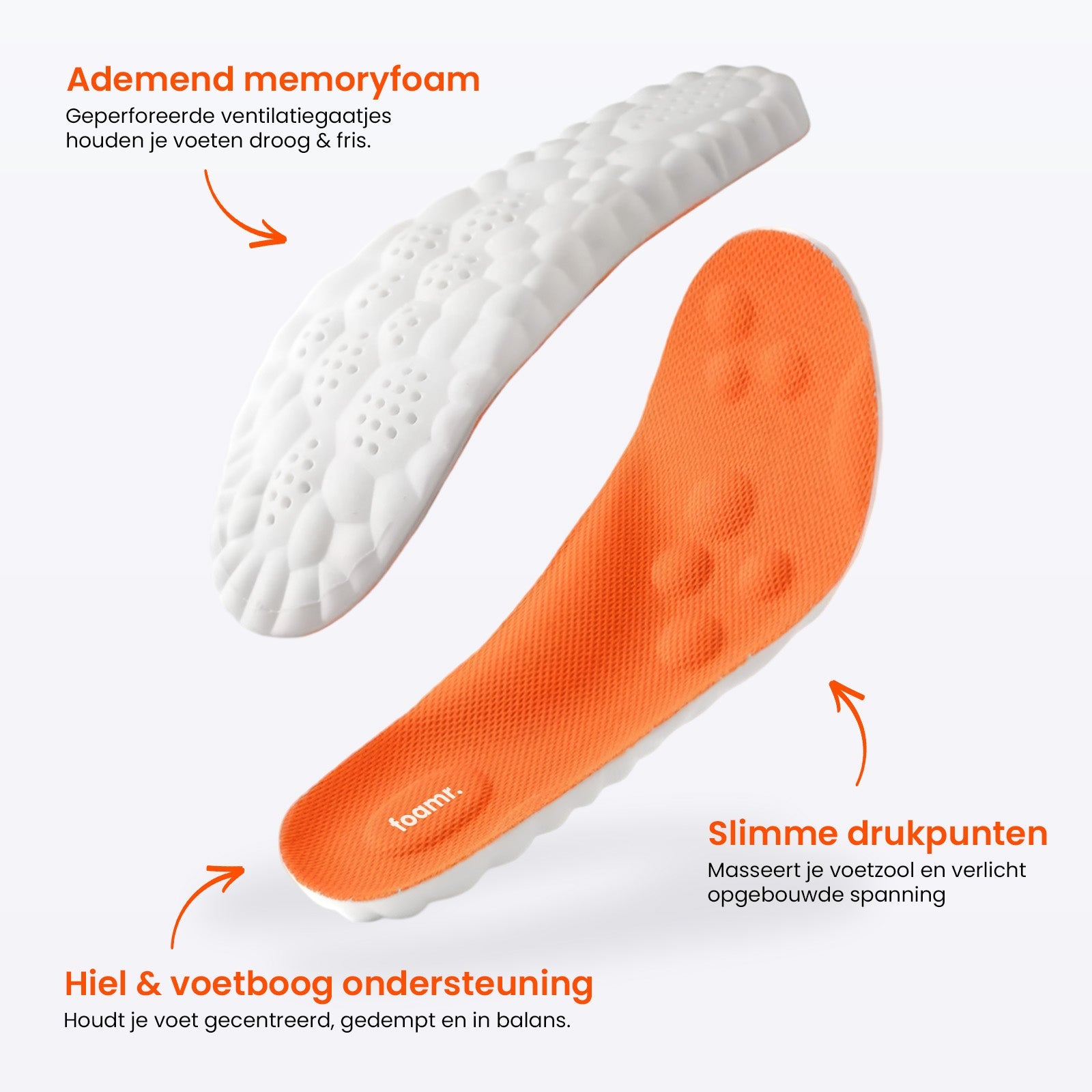 Foamr® - Massage inlegzolen - Foamr