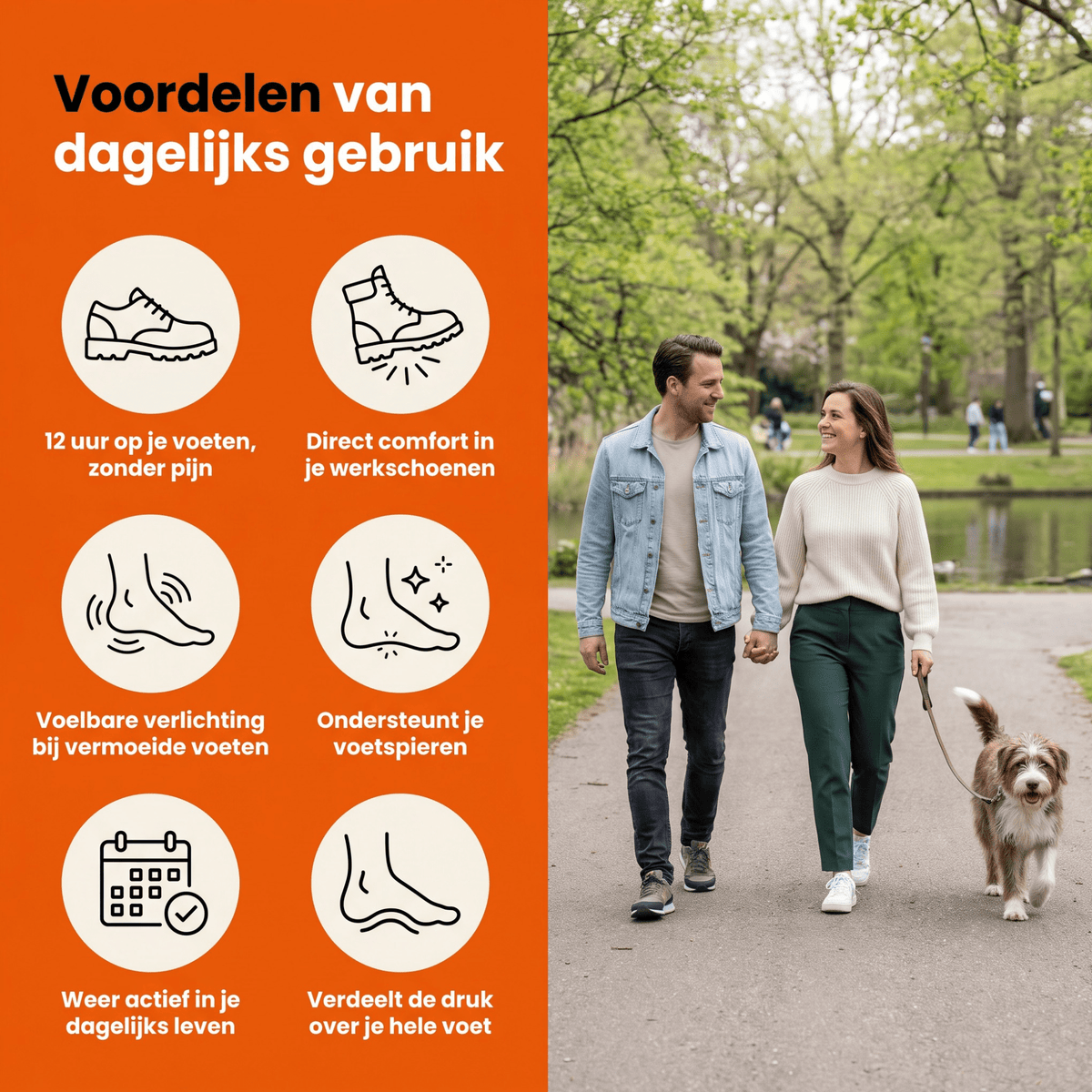Foamr® - Massage Inlegzolen – Verlicht Hielspoor & Fasciitis Plantaris - Foamr NL