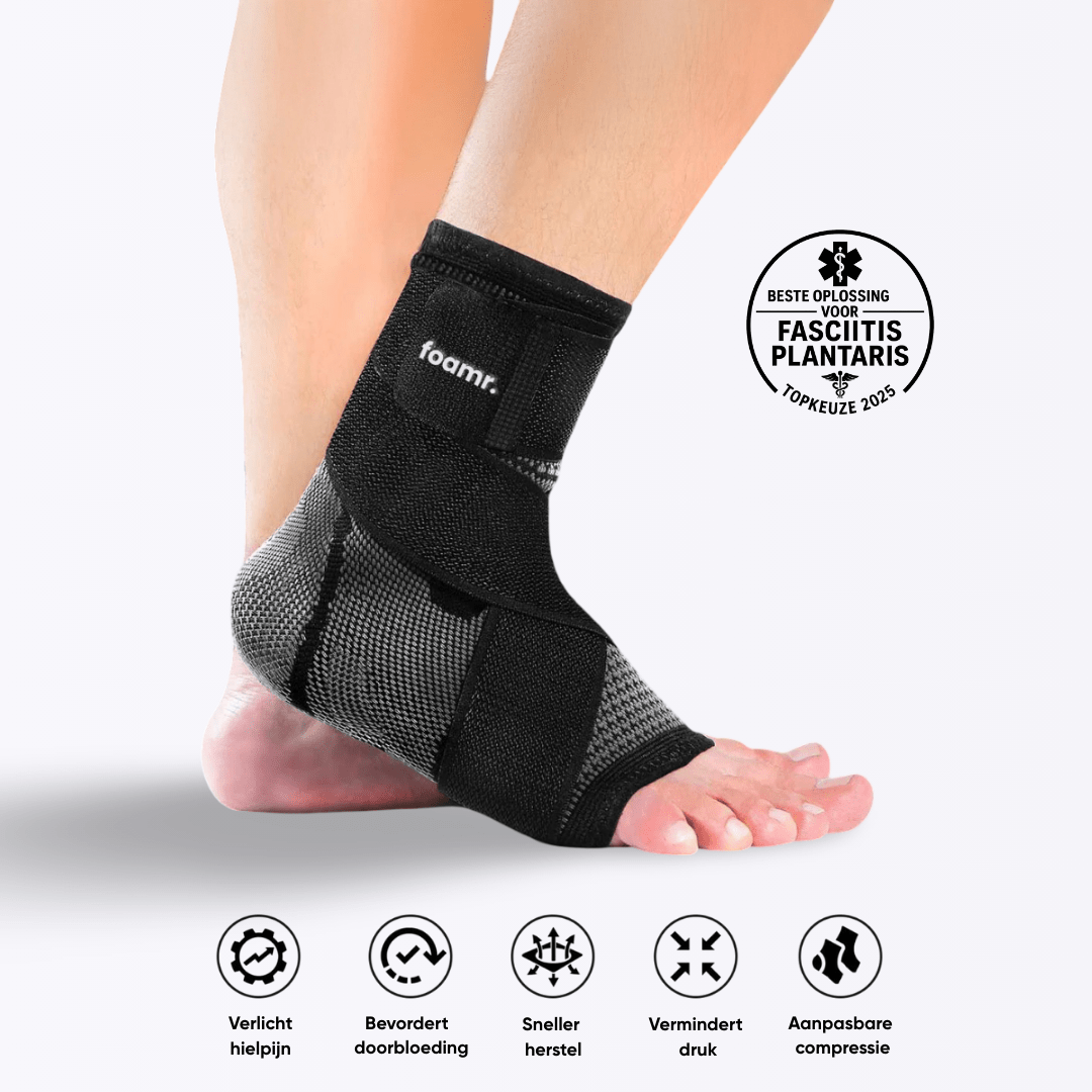 Verstelbare Compressiebrace voor Hielspoor - Foamr
