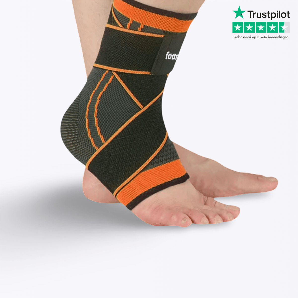 Verstelbare Compressiebrace voor Hielspoor - Foamr